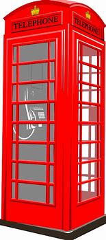 Image result for British Phonebooth Cartoon