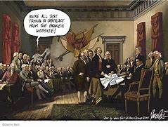 Image result for Declaration of Independence Cartoon