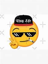 Image result for Thug Life Emoji