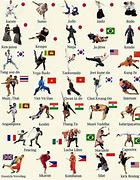 Image result for A List of All the Martial Arts