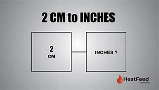 Image result for 2 Cm to Inches