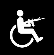 Image result for Handicap Shooter Sticker