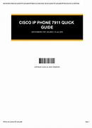 Image result for Cisco 7911