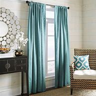 Image result for White and Turquoise Living Room Curtains