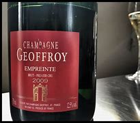 Image result for Geoffroy Champagne Empreinte