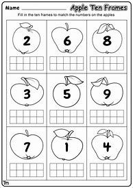 Image result for Fall Counting Preschool Worksheets