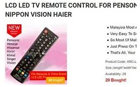 Image result for JVC TV Remote Control Model