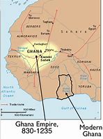 Image result for Old Ghana Map