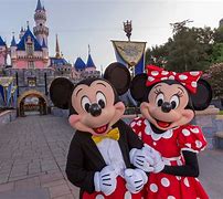 Image result for Mickey Mouse in Disneyland and Minnie