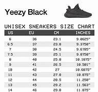Image result for Yeezy Shoe Size Chart