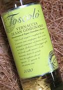 Image result for Toscolo Vernaccia di San Gimignano