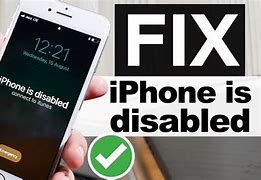 Image result for How to Unlock a Disabled iPhone