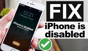 Image result for iPhone I Disabled