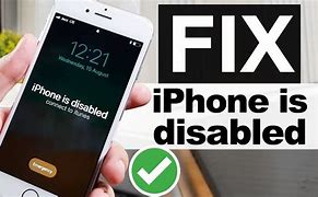 Image result for How to Open Disabled Ipone