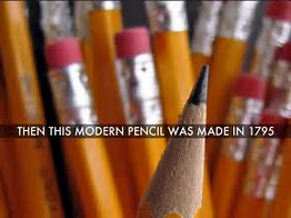 Image result for Who Invented Pencil