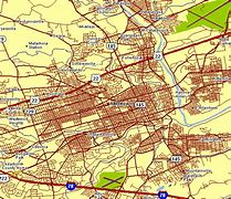 Image result for Map of Allentown PA Graham Streets