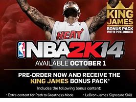 Image result for LeBron James NBA 2K14 Cover