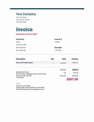Image result for Entertainment Invoice Template