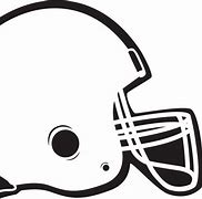 Image result for White Football Helmet Clip Art