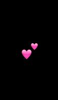 Image result for Apple Heart Emoji and Black as the Backround