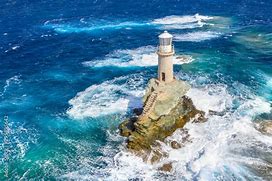 Image result for Andros Island Cyclades Greece Lighthouse