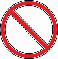 Image result for No Clip Art Free