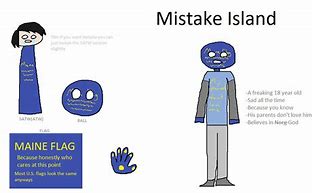 Image result for Mistake Island Meme