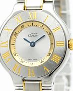 Image result for Cartier Watch On Ladies Hand