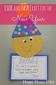 Image result for Happy New Year Crafts for Kids