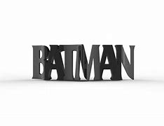 Image result for Batman Word Art