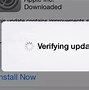 Image result for iPhone Verifying Update Stuck On Lock Screen