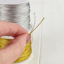 Image result for Gold Metallic Craft Cord