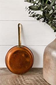 Image result for Copper Pan with Aluminum Inside Corroded