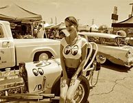 Image result for Early Drag Racing Back Up Girls