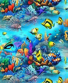 21 idee su Fondale marino | animali, pesci dipinti, pesce colorato