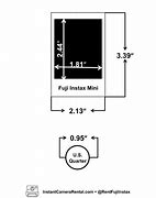 Image result for Instax Camera Film Size