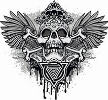 Image result for Gothic Skull Logo
