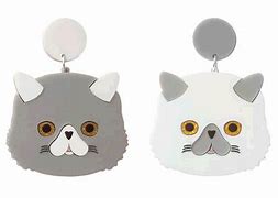 Image result for Cute Cat Earrings