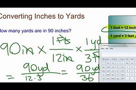 Image result for How Many Feet Are There in 1 Yard