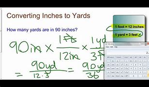 Image result for 73In to Yards