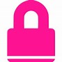 Image result for Pink Lock Icon