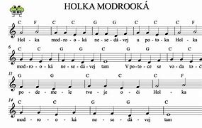 Image result for Holka Modrooka Akordy