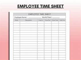 Image result for Time Cards for Employees Printable