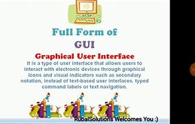 Image result for GUI Full Form