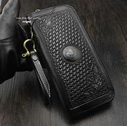 Image result for motorcycle wallet with zip