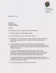 Image result for Steve Jobs Offer Letter