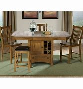 Image result for Oak Counter Height Dining Table