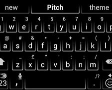 Image result for SwiftKey Keyboard Simple Black Theme