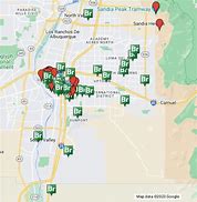 Image result for Map of Albuquerque Breaking Bad