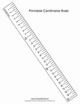 Image result for Print Out Ruler Centimeter